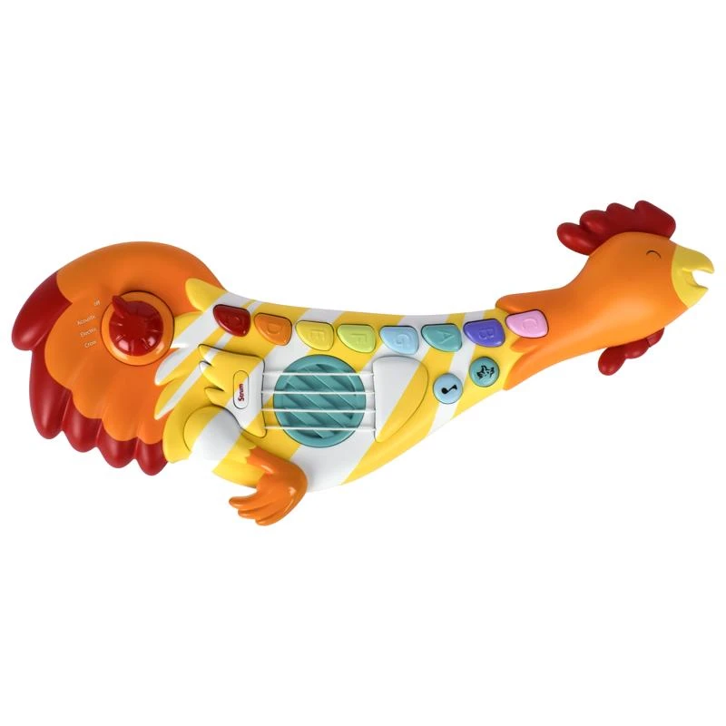 Acorn Avenue Rockin Rooster Guitar - Fun Kids Musical Toy for Ages 3+