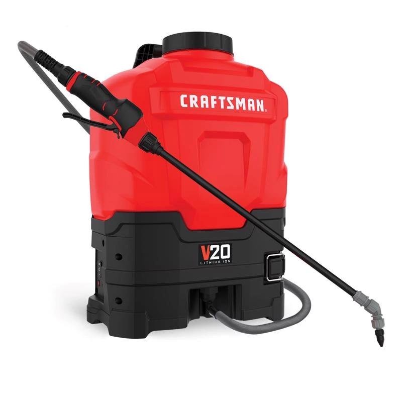 Craftsman 4 Gallon Backpack Sprayer With Adjustable Spray Tip