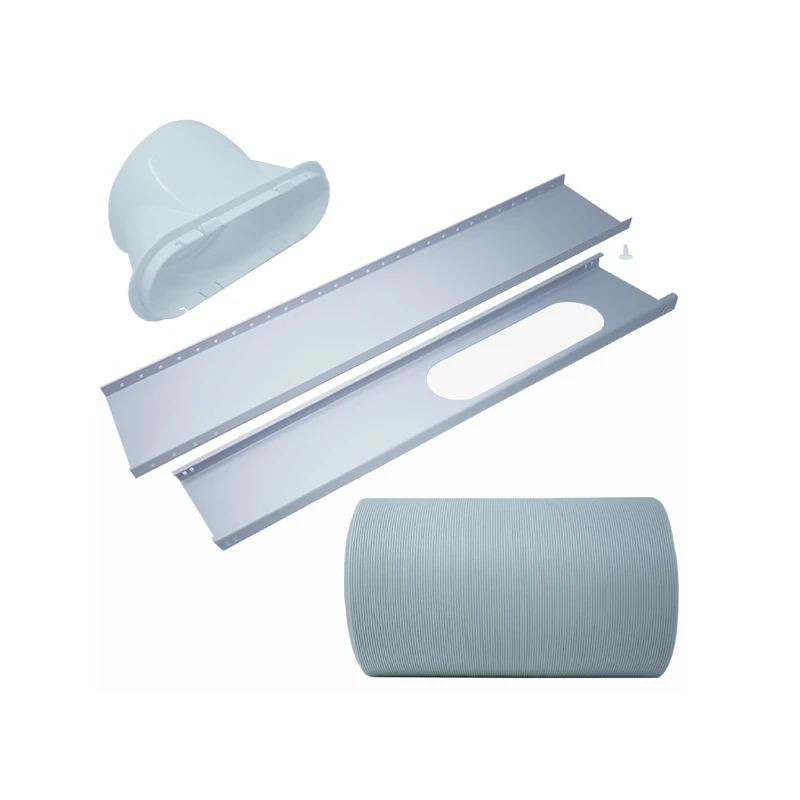 Perfect Aire Ac Replacement Window Exhaust Kit 7.5 In W X 10 In H White