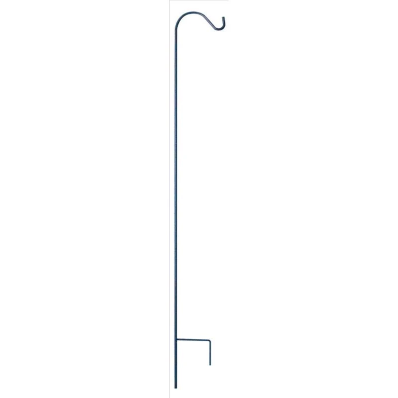 Living Accents Black Steel 84 Inch Shepherds Plant Hook
