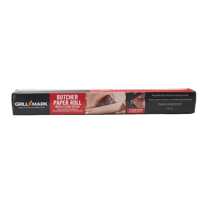 Grill Mark Wood Fiber Bbq Butcher Paper Roll 900 Inches Length X 18 Inches Width