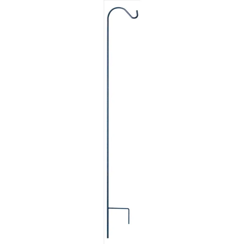 Living Accents Black Steel 64 Inch Single Crook Plant Hook