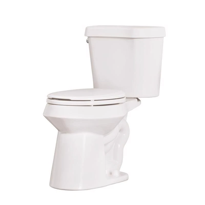 Oakbrook Collection Ada Compliant 1.28 Gallon White Round Complete Toilet Kit