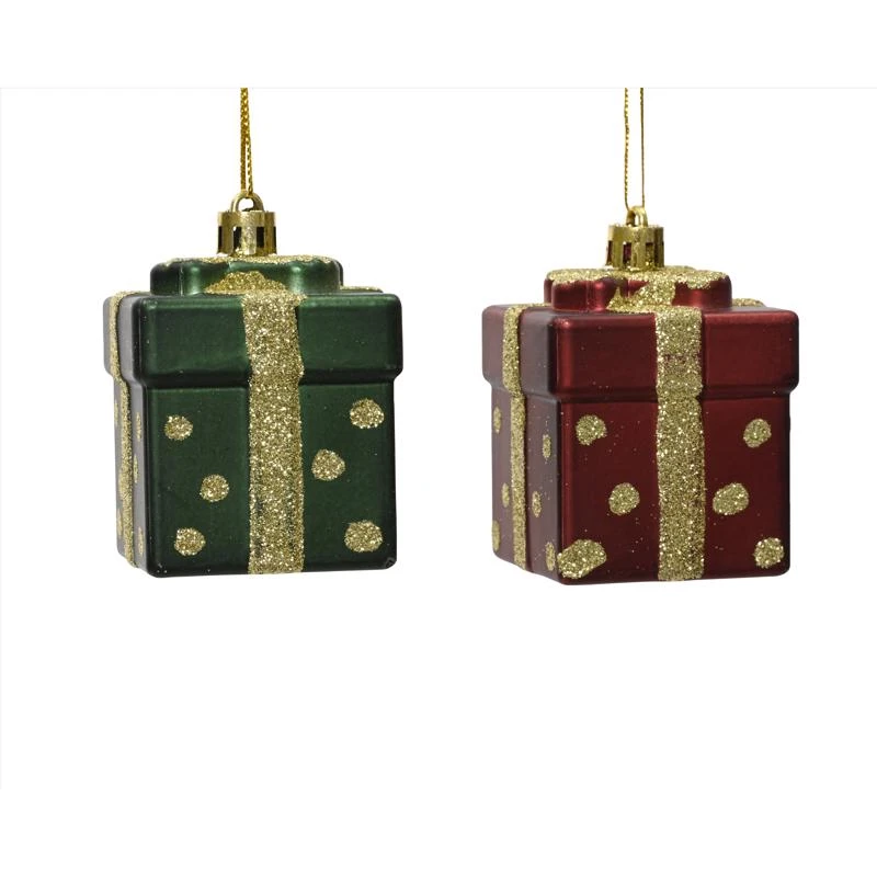 Decoris Christmas Ornament 2.7 Inch Assorted Design