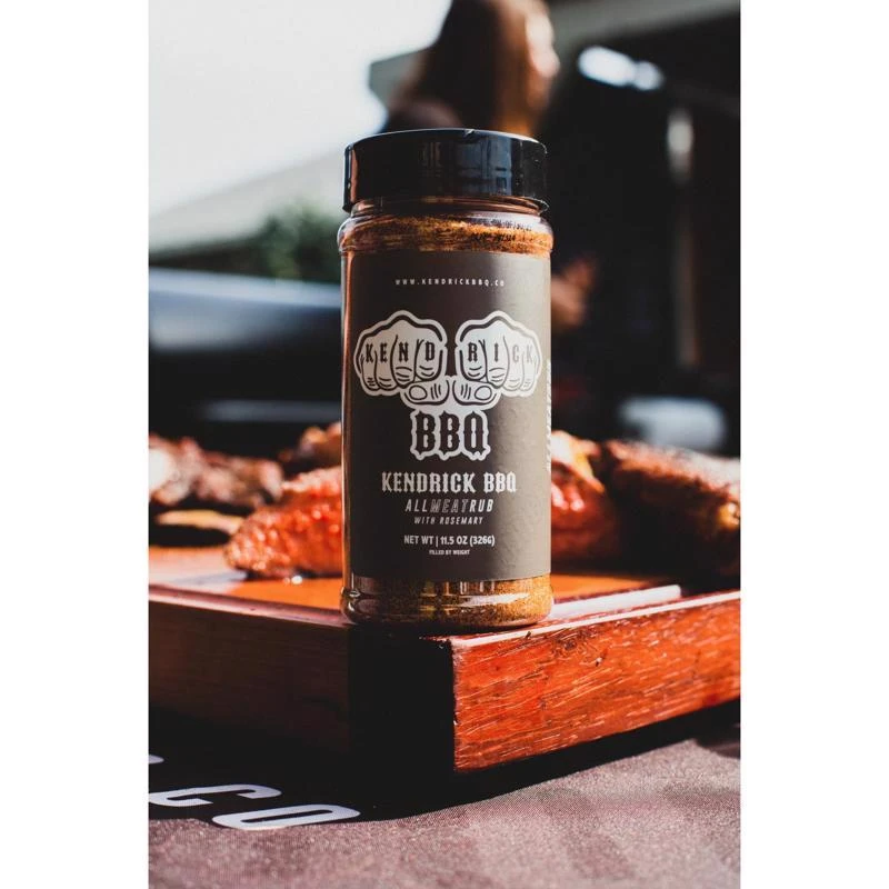 Kendrick Bbq All Meat With Rosemary Bar-b-q Rub Seasoning 11.5 Oz Bottle
