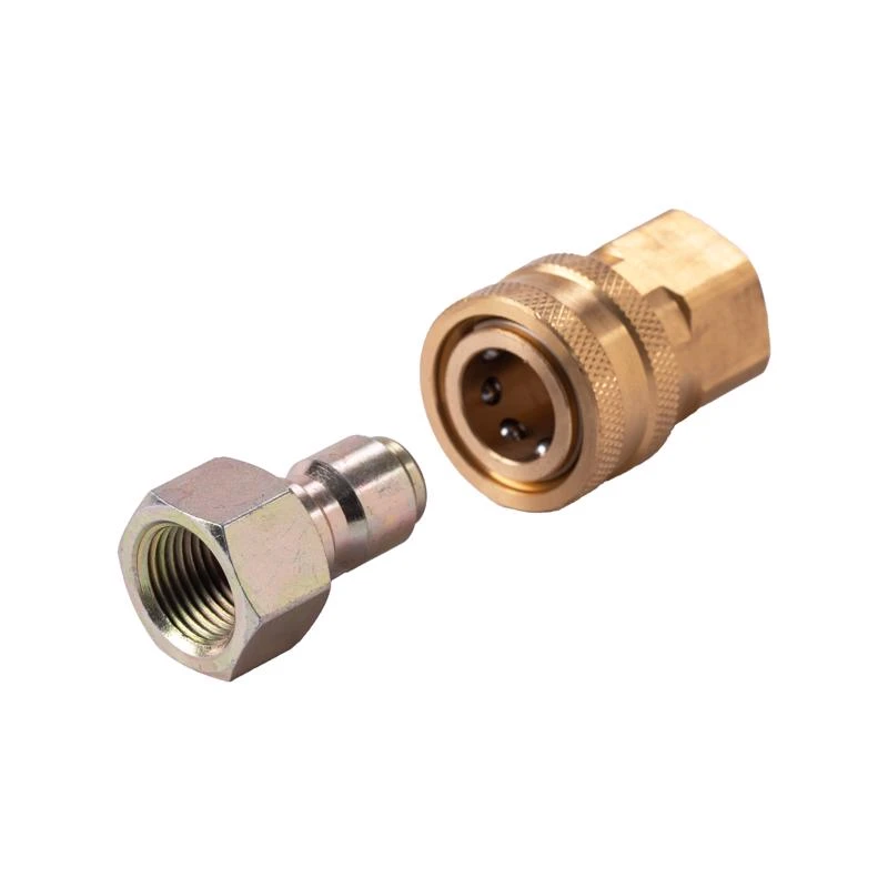 Surfacemaxx 3/8 Inch Brass Quick Connect Plug 4500 Psi