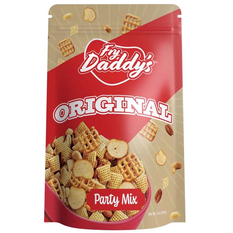 Fry Daddy's Original Party Mix 12 Oz Bagged Snack