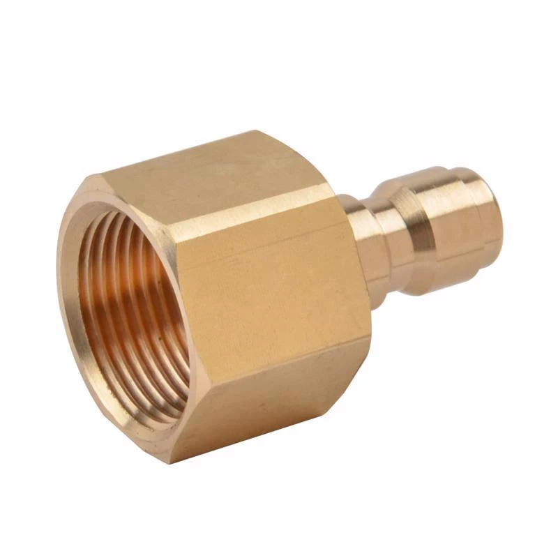 Surfacemaxx M22 Female X 1/4 Inch Quick Connect Plug 5800 Psi Brass