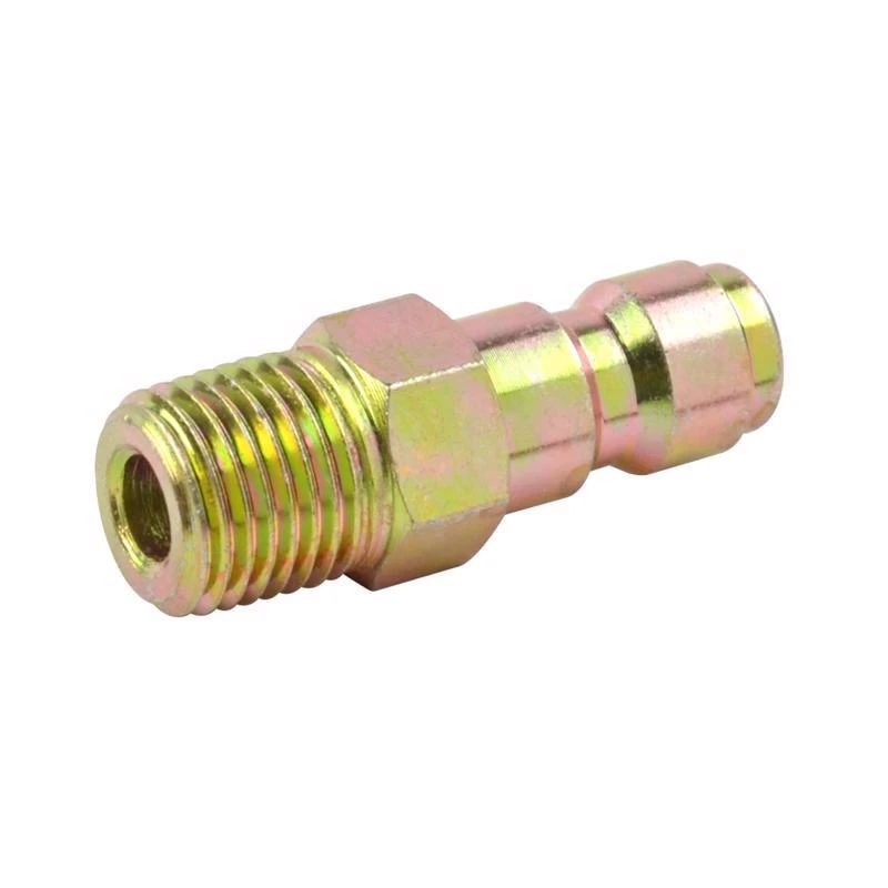 Surfacemaxx 1/4 Inch Male Npt Quick Connect Plug 5500 Psi Steel