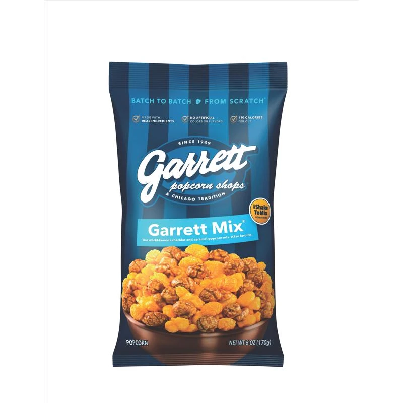 Garrett 6 Oz. Cheddar And Caramel Popcorn Mix Pouch