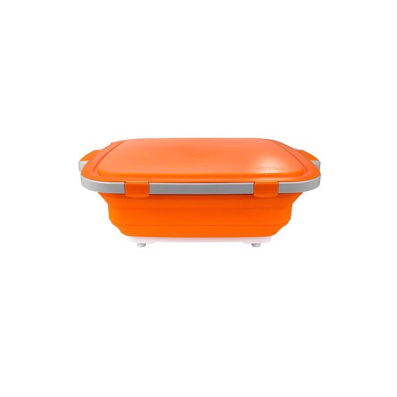 Drip Ez Orange 20.5 In. L X 16.5 In. W Collapsible Silicone Bbq Prep Tub