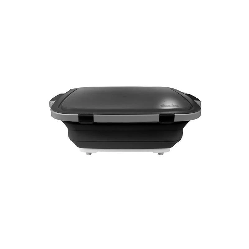 Drip Ez Black Silicone 20 In. L X 16.5 In. W Collapsible Bbq Prep Tub