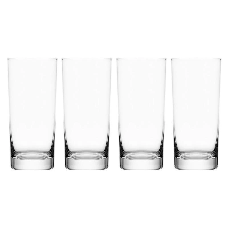Lifetime Brands Mikasa 16 Oz Clear Glass Lana Highball Glass Set Of 4