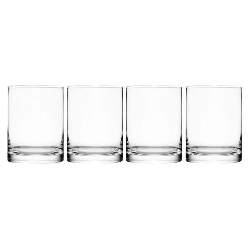 Lifetime Brands Mikasa 17 oz Clear Glass Lana Drinking Glass Set
