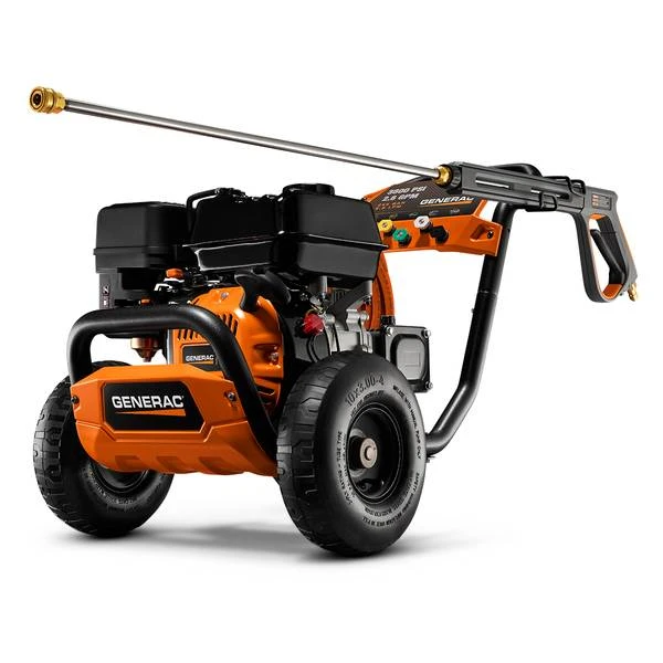 Generac 6924 Commercial Gas Pressure Washer 3600 Psi 2.6 Gpm Cold Water