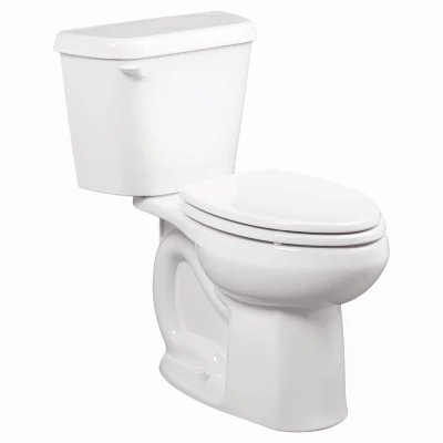 American Standard Colony Toilet-to-go 1.28 Gpf White Elongated Complete Toilet With Seat