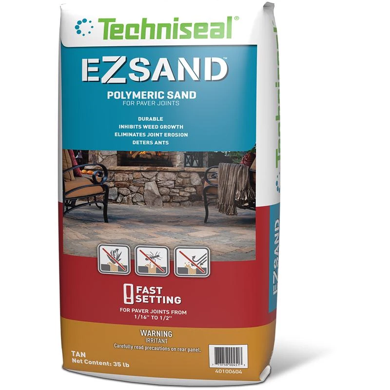 Techniseal Ez Sand Tan Polymeric Jointing Sand 35 Lb Bag