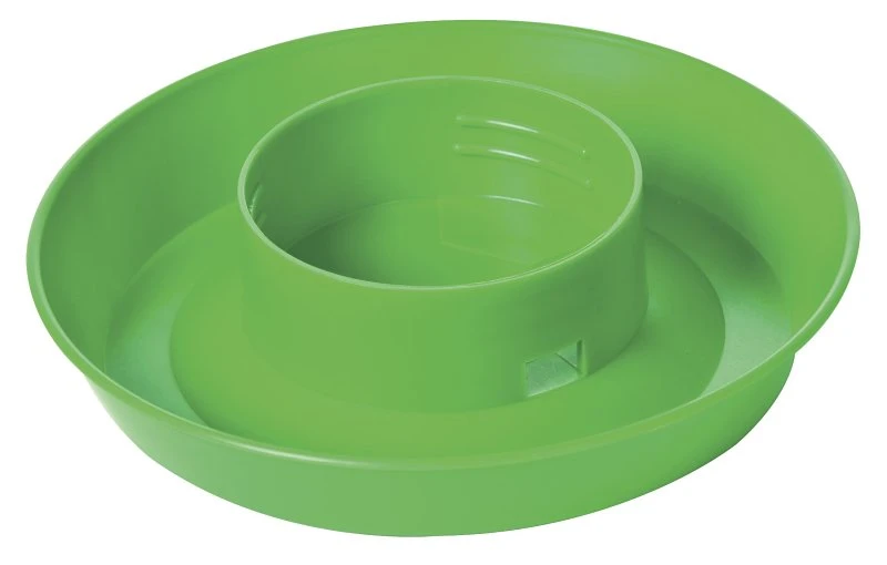 Little Giant Lime Green Plastic Screw-on Base Poultry Waterer 1 Quart