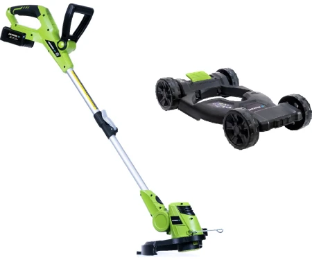 Earthwise 20v 12 Inch Cordless String Trimmer Mower Combo Tool