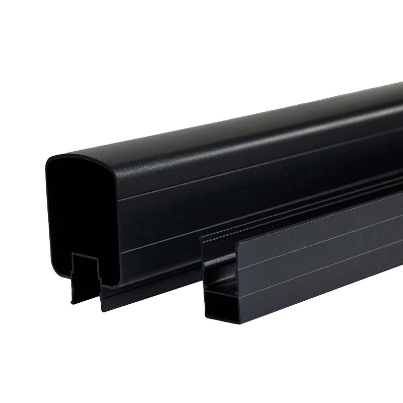 Regal Aluminum Top And Bottom Rail 93 In Length Textured Black