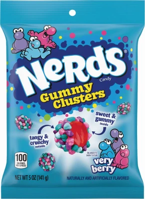 Nerds Very Berry Gummy Clusters Candy 5 Oz
