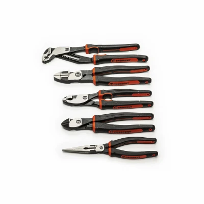 Crescent 5-piece Z2 Mixed Dual Material Plier Set With K9 Jaws