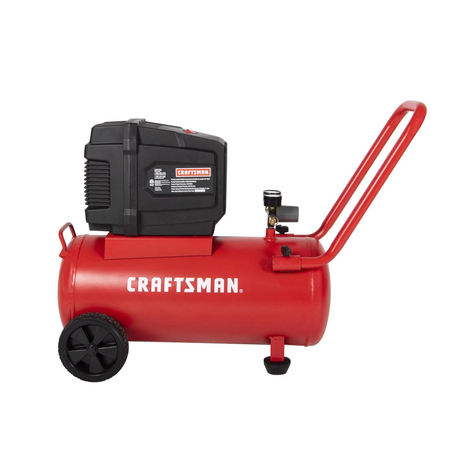 Craftsman 8 Gallon Horizontal Portable Air Compressor 175 Psi 1.8 Hp
