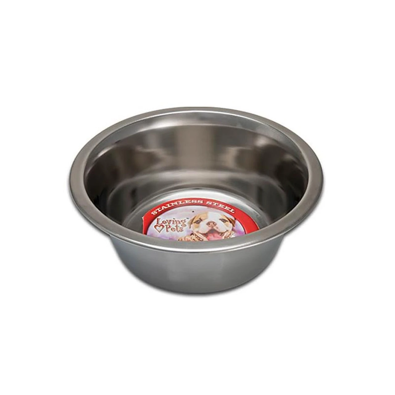 Loving Pets Stainless Steel Dish 2Qt