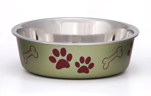Loving Pets Metallic Bella Bowl Artichoke L
