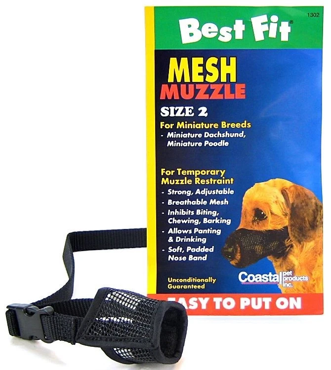 Best Fit Mesh Muzzle Size 2