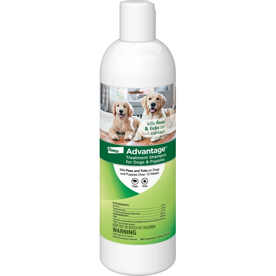 Bayer Advantage Flea & Tick Dog Shampoo 8oz