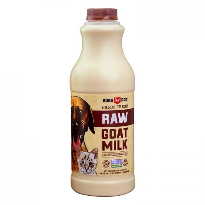 Boss Dog Brand Original Raw Goat Milk 16 fl oz