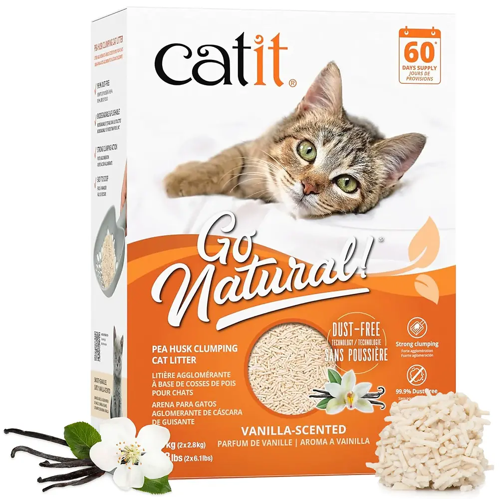 CATIT PEA Husk CLUMPing LITTER 13.2lb
