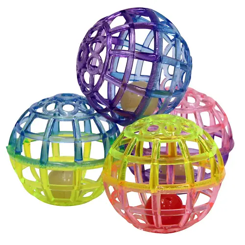 Ethical Cat Lattice Balls 4Pk