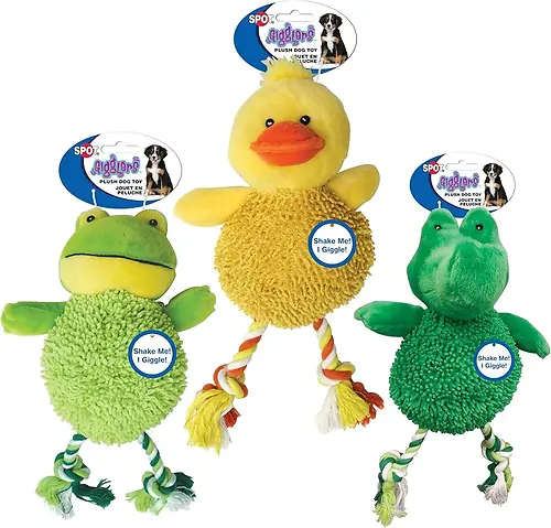 Ethical Dog Gigglers Pals Water Critter Plush Toy 12"