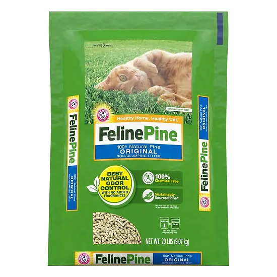Feline Pine Cat Litter, 20LB