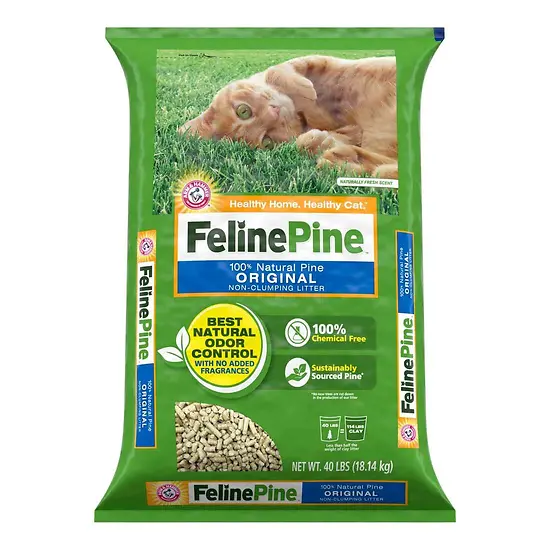 Feline Pine Cat Litter, 40LB