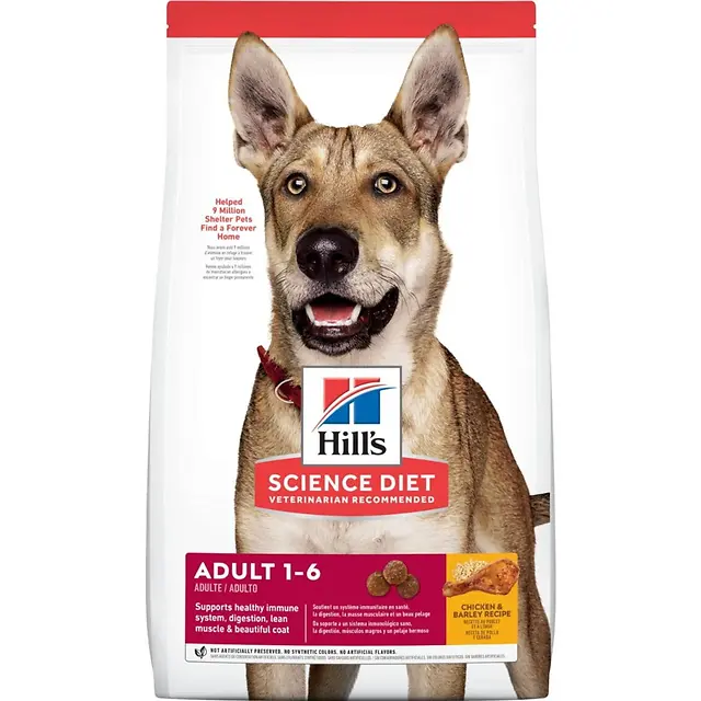 Science Diet Adult Advanced Fitness Chicken & Barley Dry Dog Food, 17.5 Lb