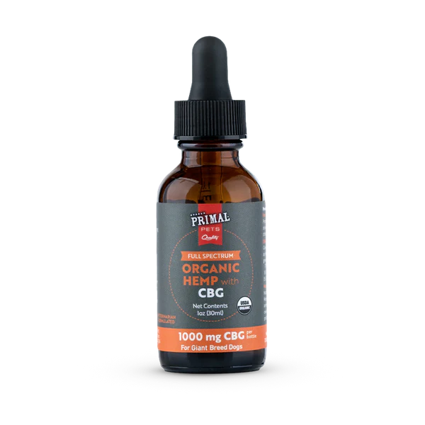 PRIMAL Dog CBD OIL 1oz 1000MG