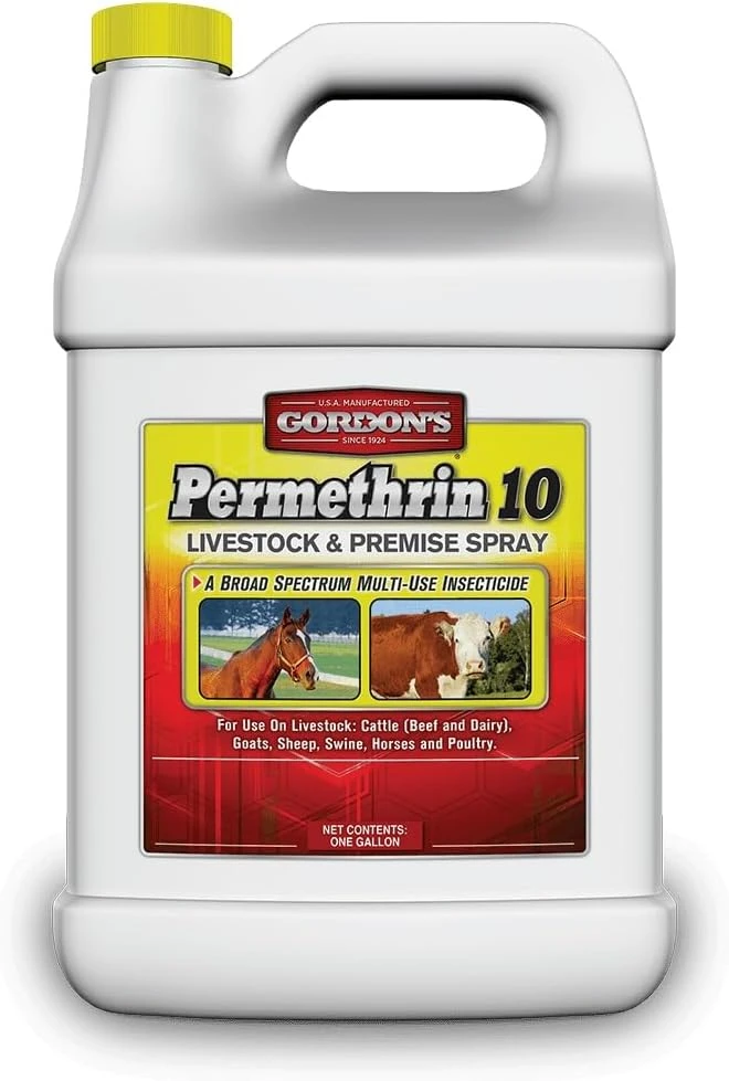 Permethrin 10 Percent Livestock and Premise Insecticide Spray Concentrate, 1 Gallon