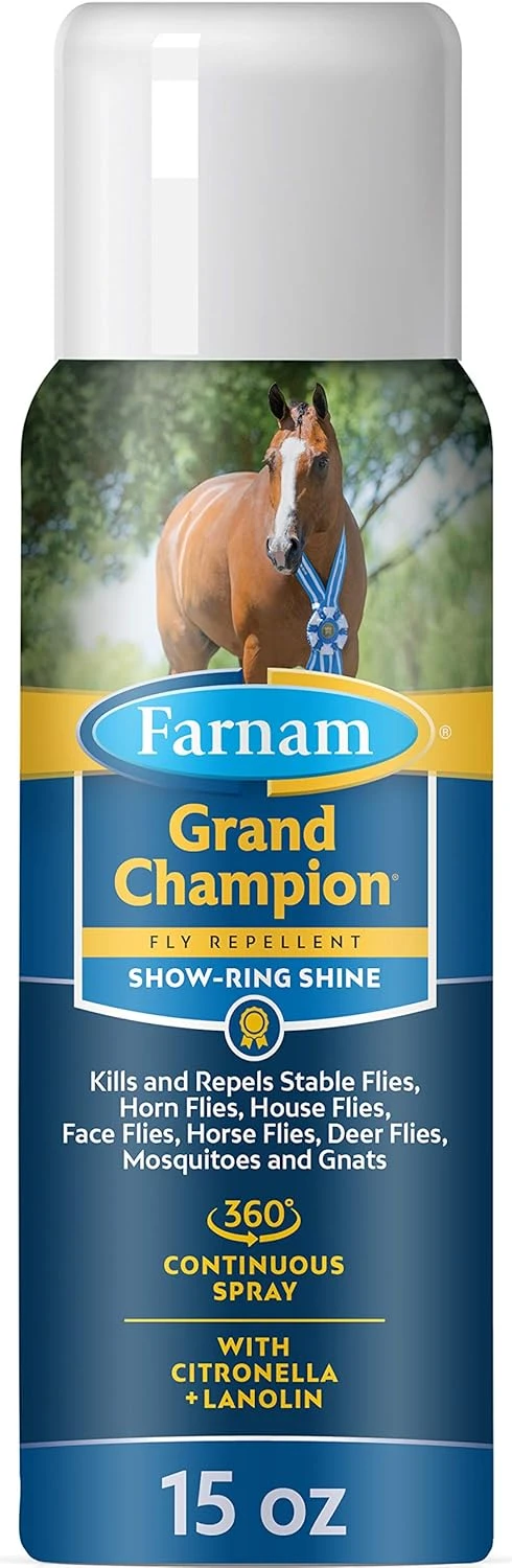 Farnam 15 Oz Grand Champion Fly Repellent Spray Model 100528258