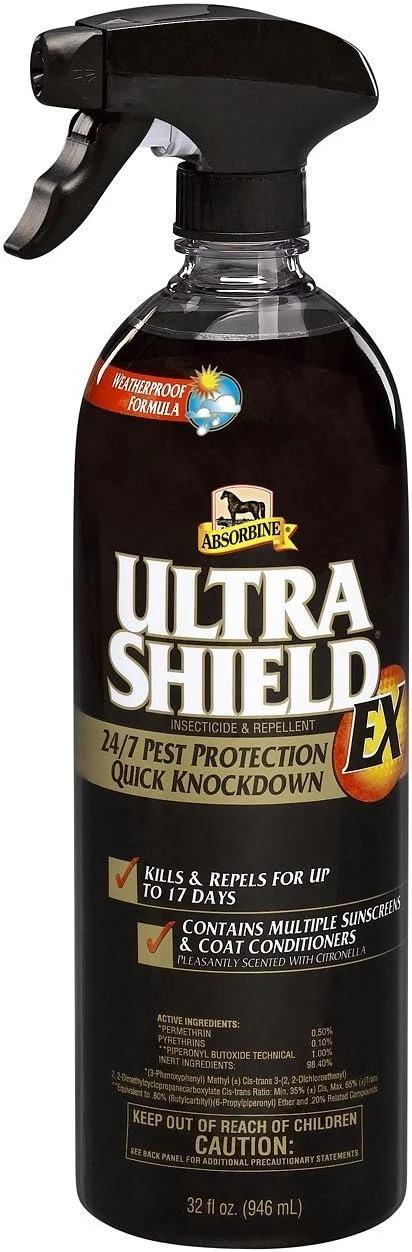UltraShield EX Insecticide & Repellent, For Farm Animals, 32-oz.