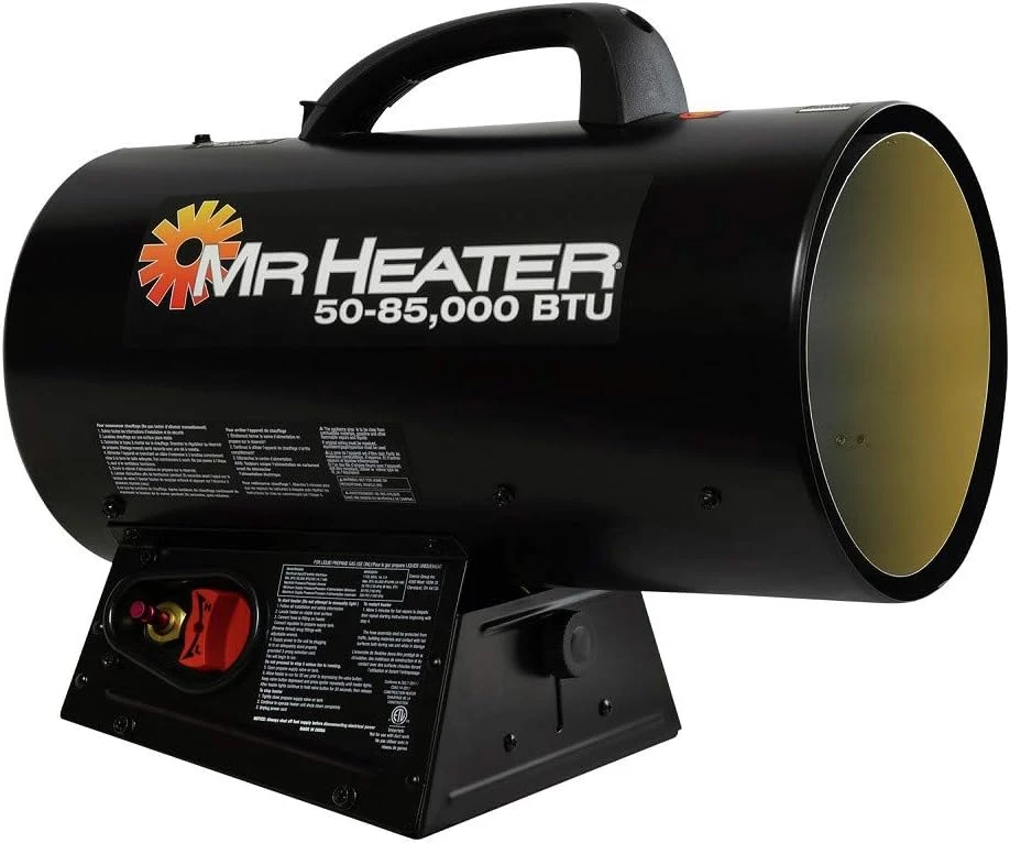 85,000 Btu Forced Air Portable Propane Heater, Model F271380