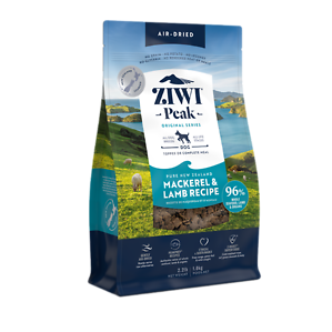 Ziwi Peak Grain Free Air Dried Mackerel & Lamb Dog Food, 2.2Lb