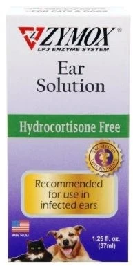 Zymox Ear Solution 1.25 fl oz