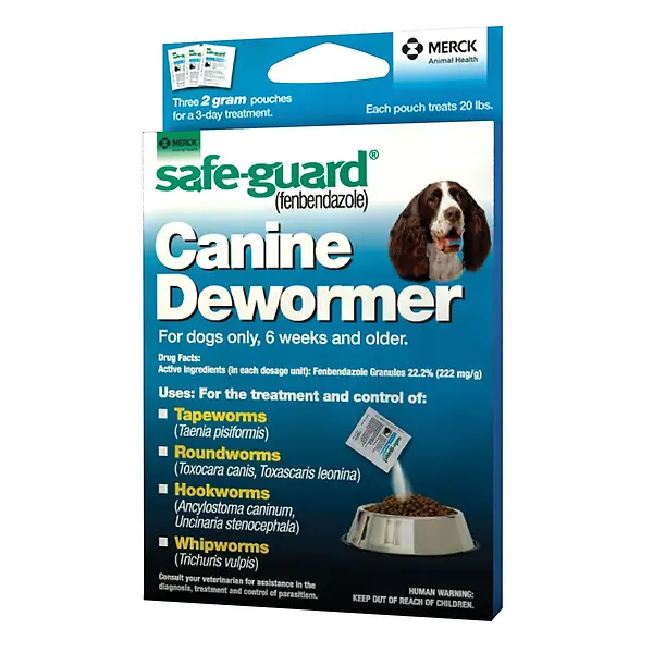 Safe Guard 8 in 1 Canine Dewormer for Medium Dogs