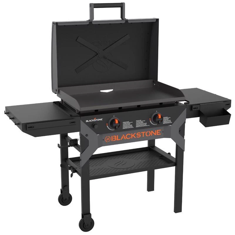 Blackstone Iron Forged 2 Burner Liquid Propane Outdoor Griddle With Hood 28"