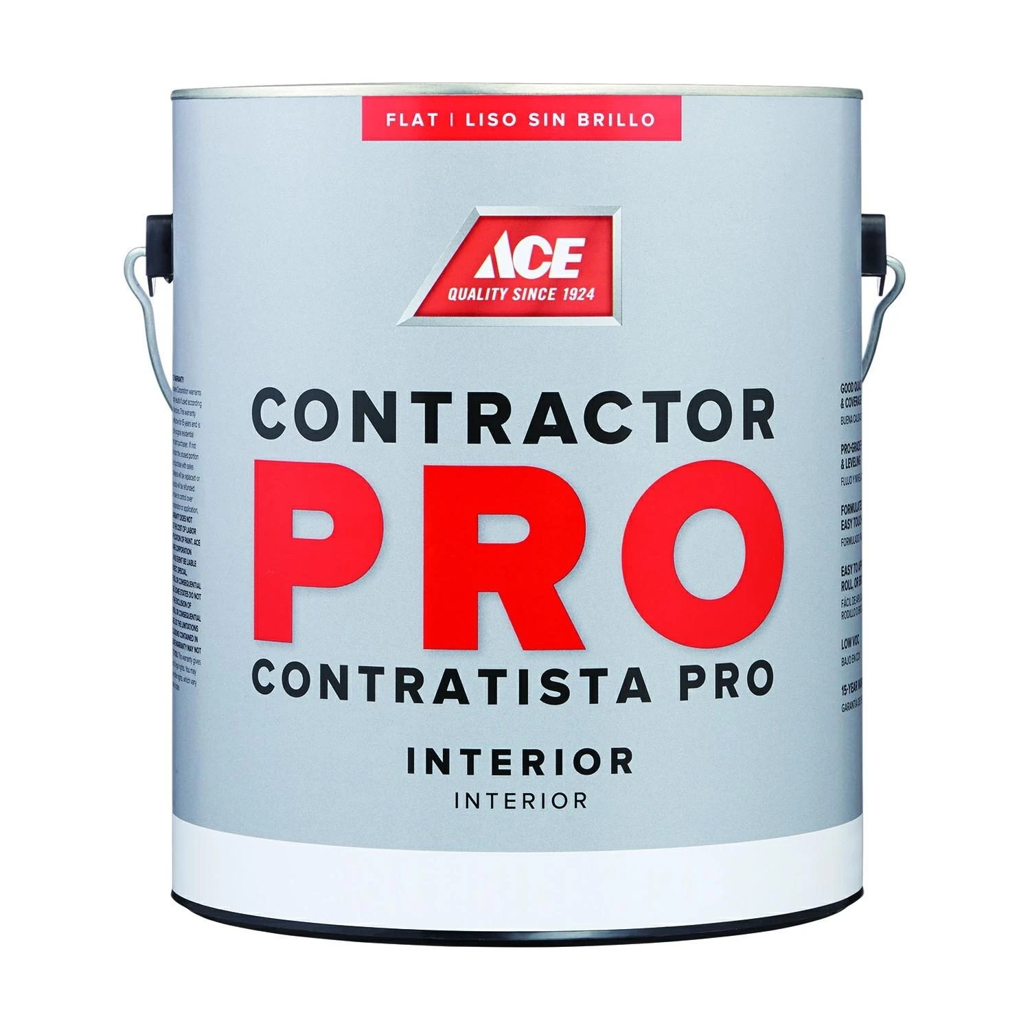 Ace Contractor Pro Flat White Interior Latex Paint 1 Gallon