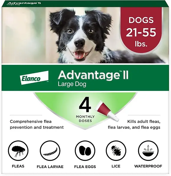 Advantage ii for Large Dogs 4 pack