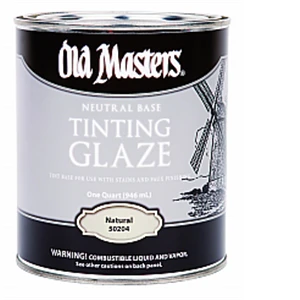 Old Masters 50204 Tinting Glaze - 1 Quart Neutral Base